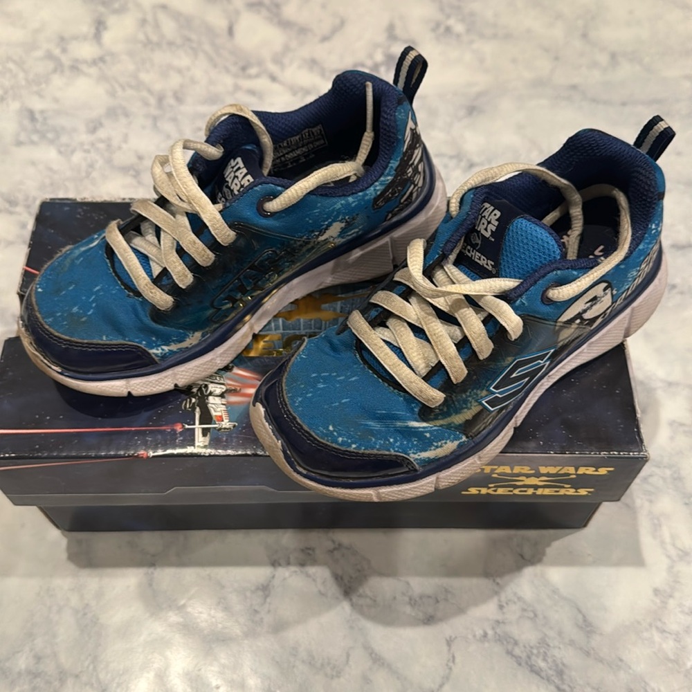 Star Wars Snow Trooper Skechers Kids Children Size 11